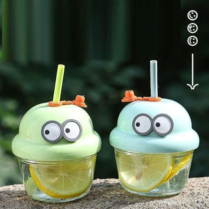Cartoon Glass Cup 210 ml