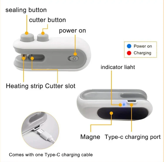 Portable sealing machine
